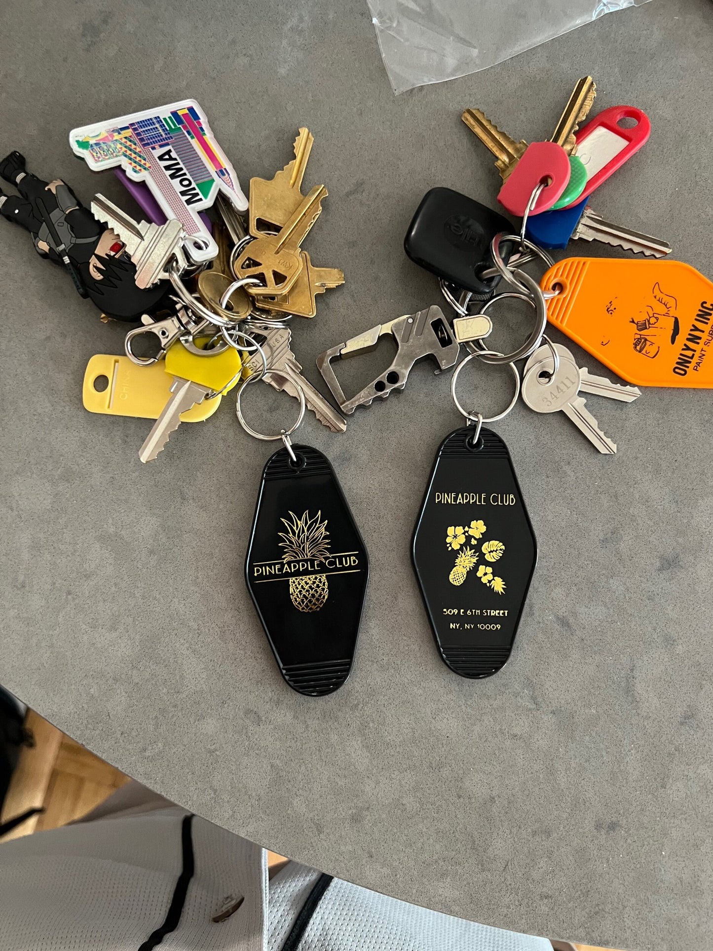 Hotel PC Keychain