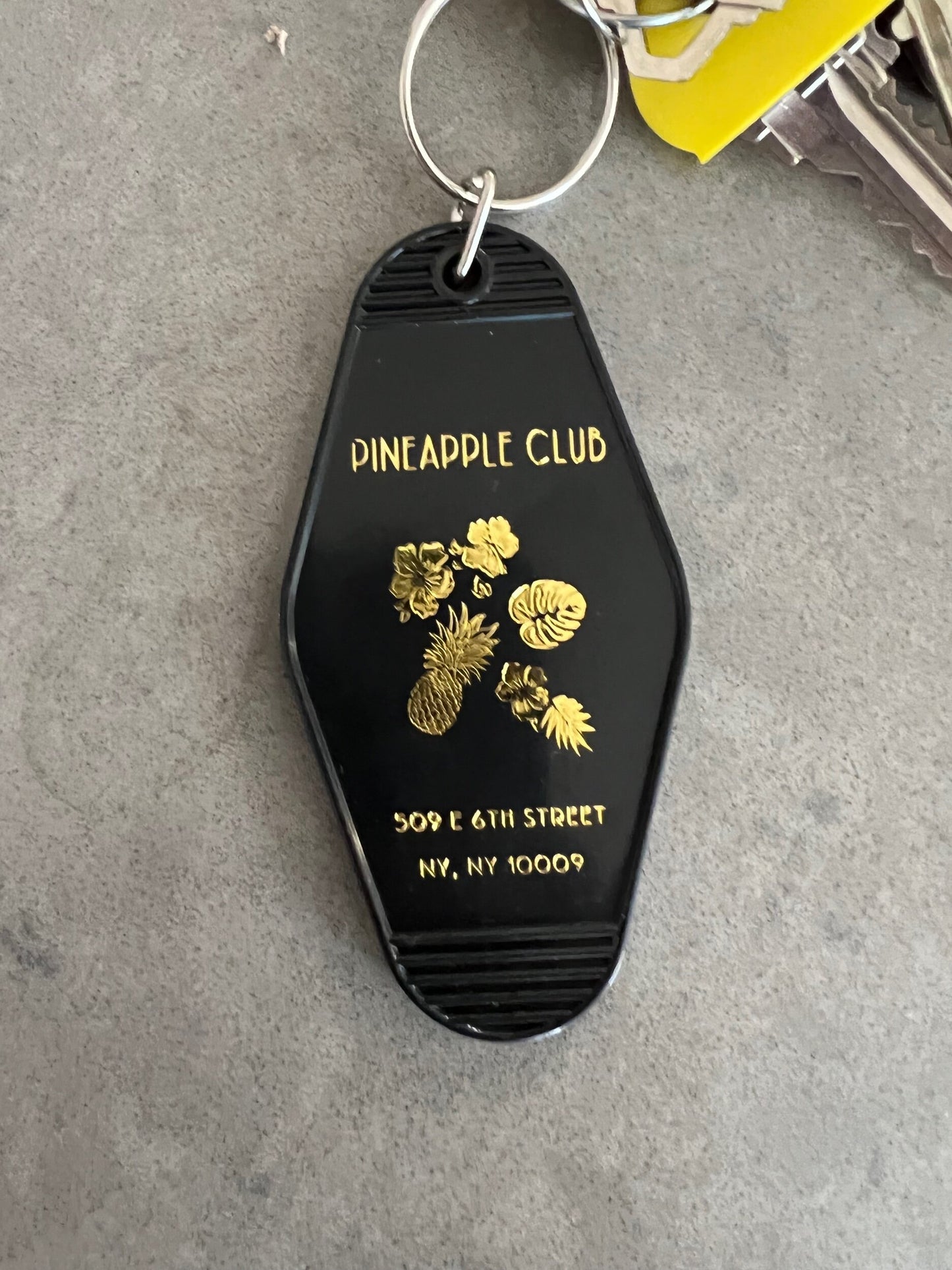 Hotel PC Keychain