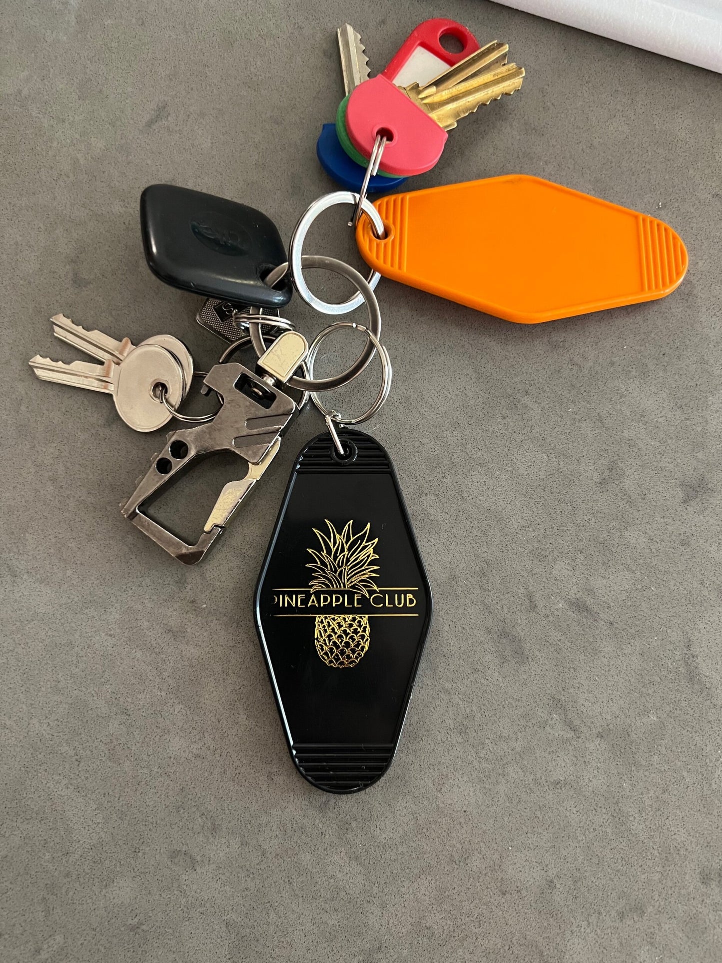 Hotel PC Keychain