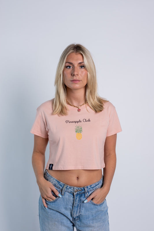 Cropped Shirt (White, Pale Pink, & Maroon)